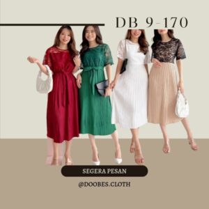 DOOBES 9-170 DRESS BROKAT MIX / DRESS MIDI